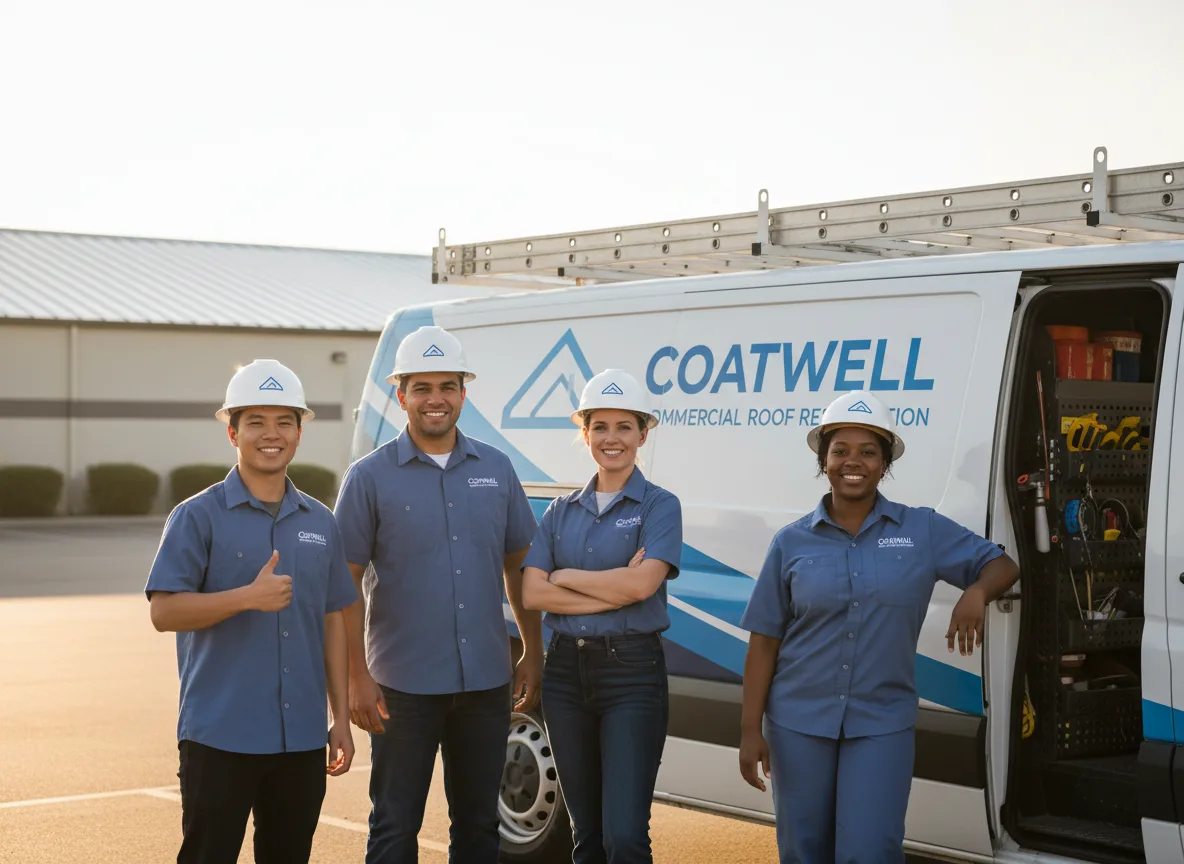 Commercial roof coating company in Wellington, UT